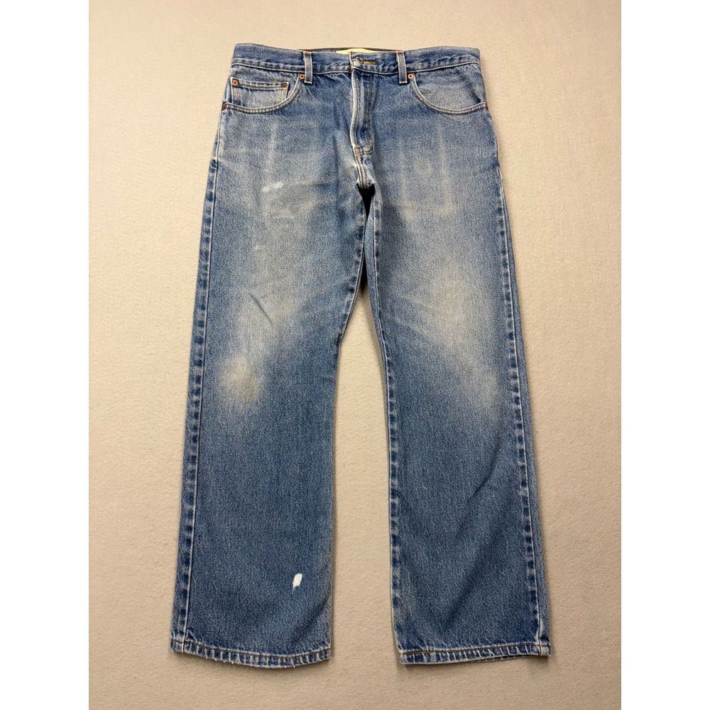 Levi's Jeans Mens 34x30 Blue 517 Boot Cut Y2K Medium Wash Denim Workwear